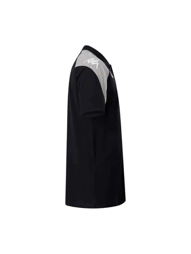 Polo adulte noir Kappa Lanetto