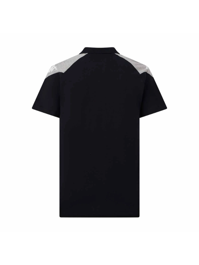 Polo adulte noir Kappa Lanetto