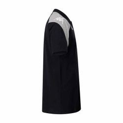 Polo enfant noir Kappa Lanetto