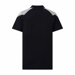 Polo enfant noir Kappa Lanetto