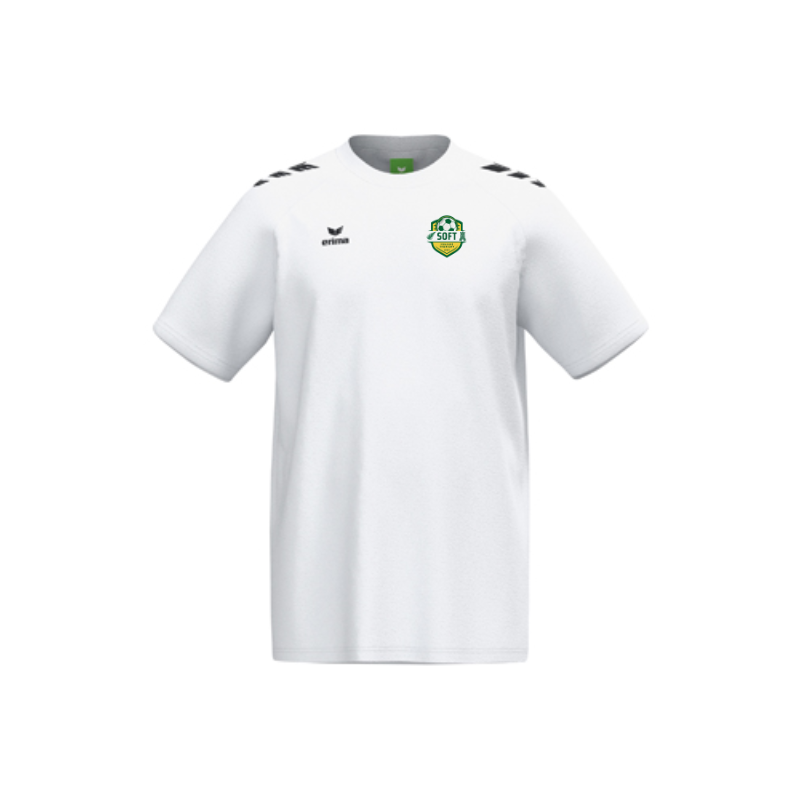 T-Shirt adulte blanc Erima CMPT 3 Wings