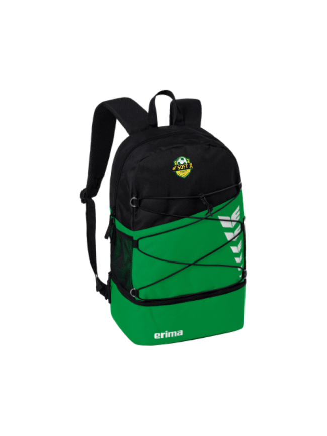 Sac à dos vert Erima Six Wings