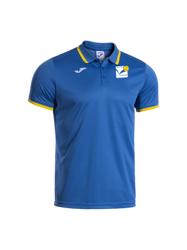 Polo bleu/jaune Joma Combi Premium