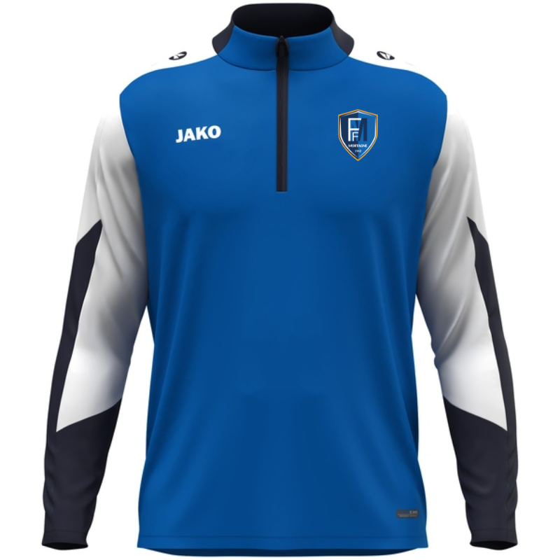 Sweat 1/2 zip enfant noir Jako Dynamic
