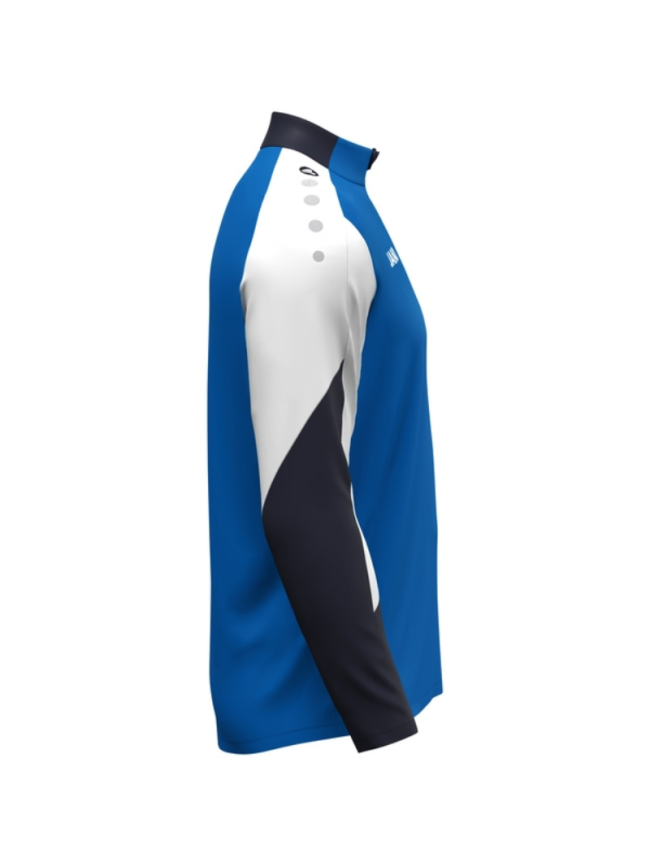 Sweat 1/2 zip adulte bleu Jako Dynamic
