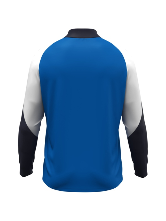 Sweat 1/2 zip adulte bleu Jako Dynamic