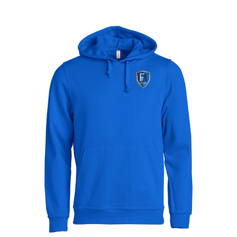 Sweat capuche adulte bleu Clique Basic