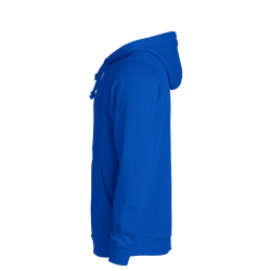 Sweat capuche adulte bleu Clique Basic