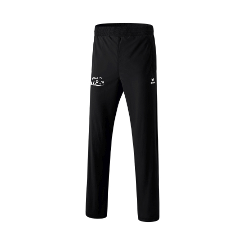 Pantalon enfant noir Erima Zip intégral