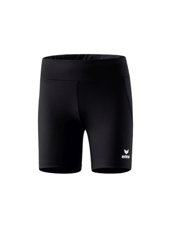 Collant court femme noir Erima Racing