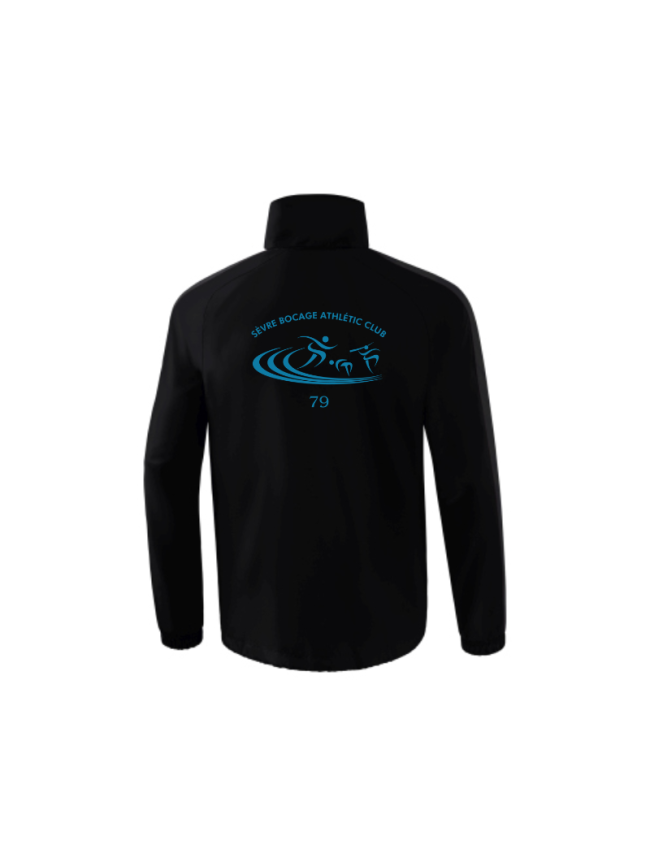 Veste de pluie enfant noir Erima Team