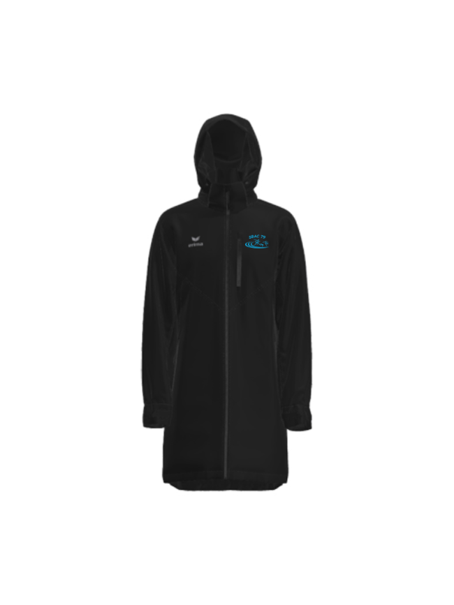 Veste adulte noir Erima Coach Veste adulte noir Erima Coach
