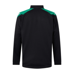 Sweat 1/4 zip adulte vert Kappa Lovato
