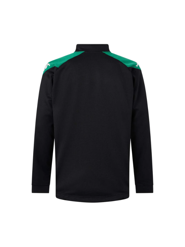 Sweat 1/4 zip adulte vert Kappa Lovato