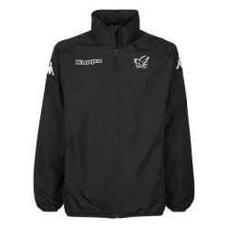 Coupe-vent enfant noir Kappa Martio