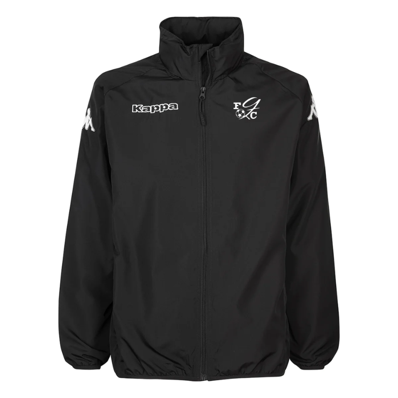 Coupe-vent enfant noir Kappa Martio