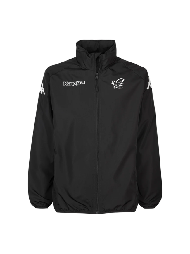 Coupe-vent enfant noir Kappa Martio