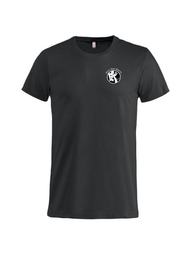 T-Shirt adulte noir Clique Basic