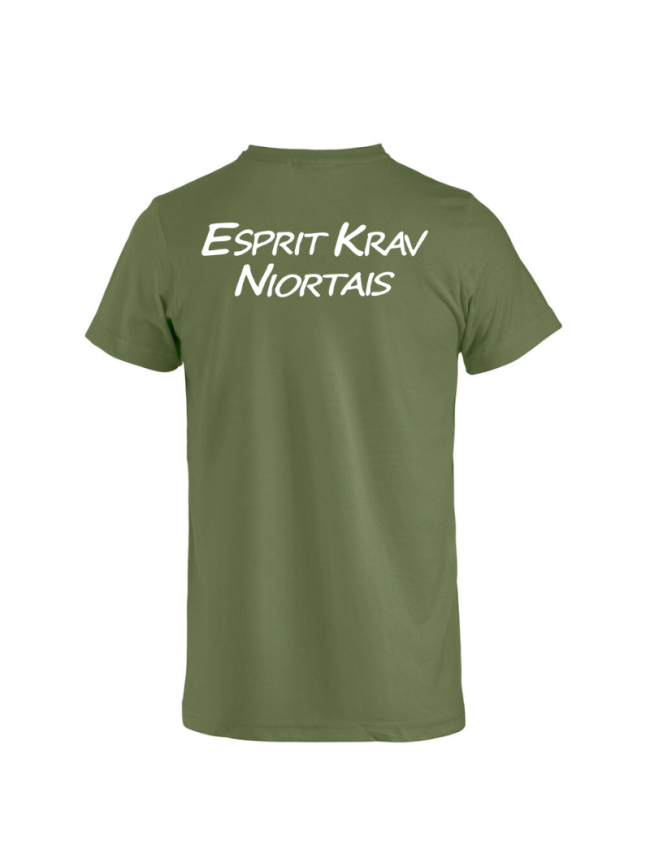 T-Shirt adulte kaki Clique Basic