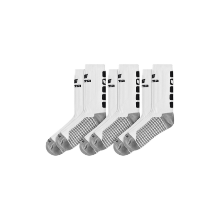 Lot de 3 paires de chaussettes blanc Erima Classic 5-C