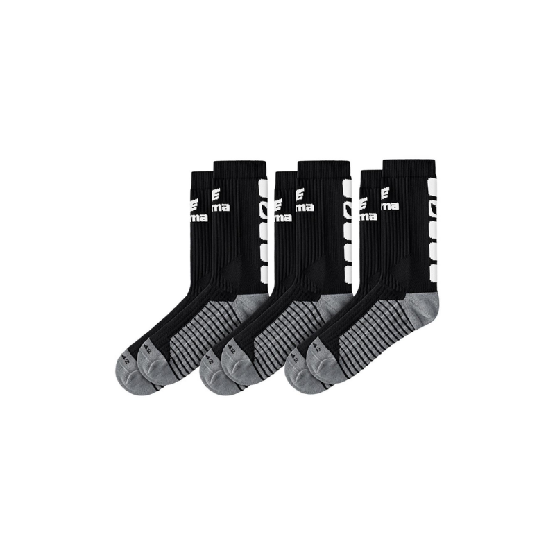 Lot de 3 paires de chaussettes noir Erima Classic 5-C