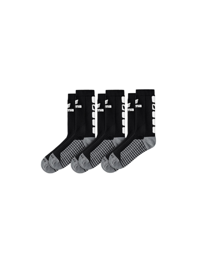 Lot de 3 paires de chaussettes noir Erima Classic 5-C