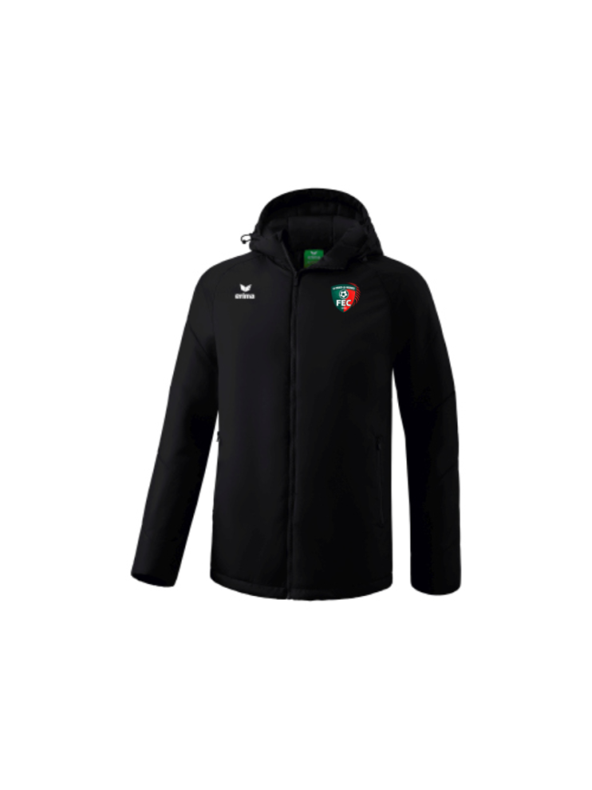 Parka adulte noir Erima Team