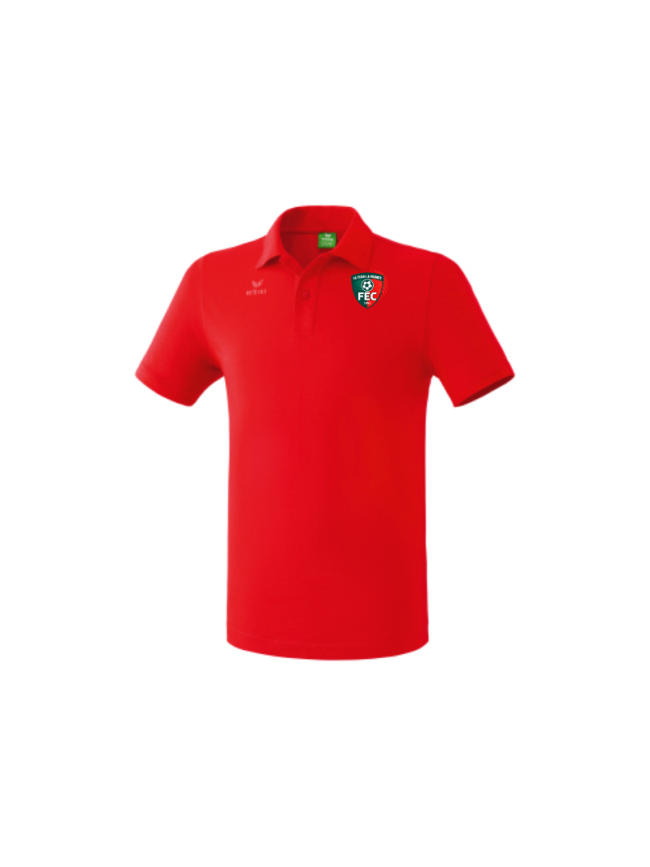 Polo adulte rouge Erima Teamsport
