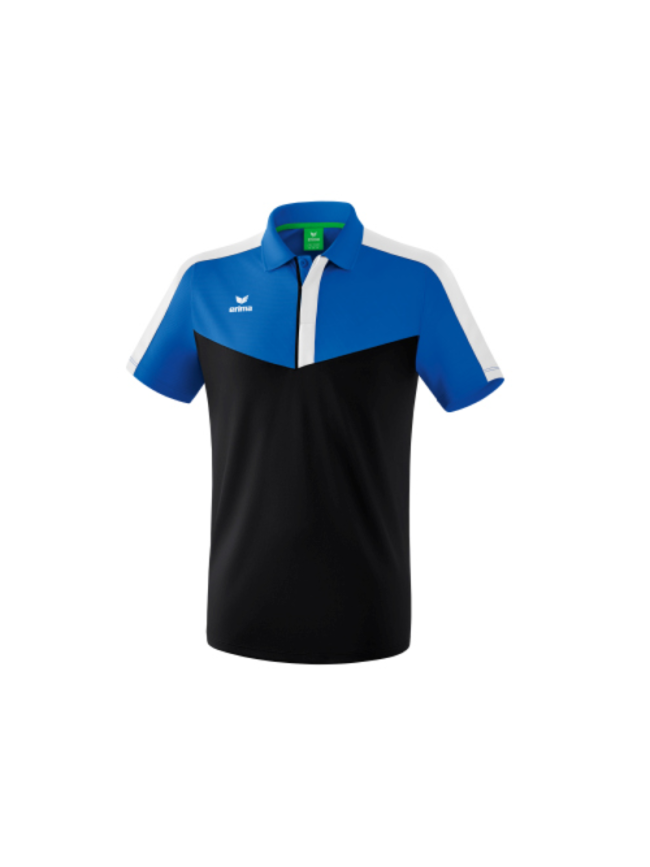 Polo adulte bleu/noir Erima Squad