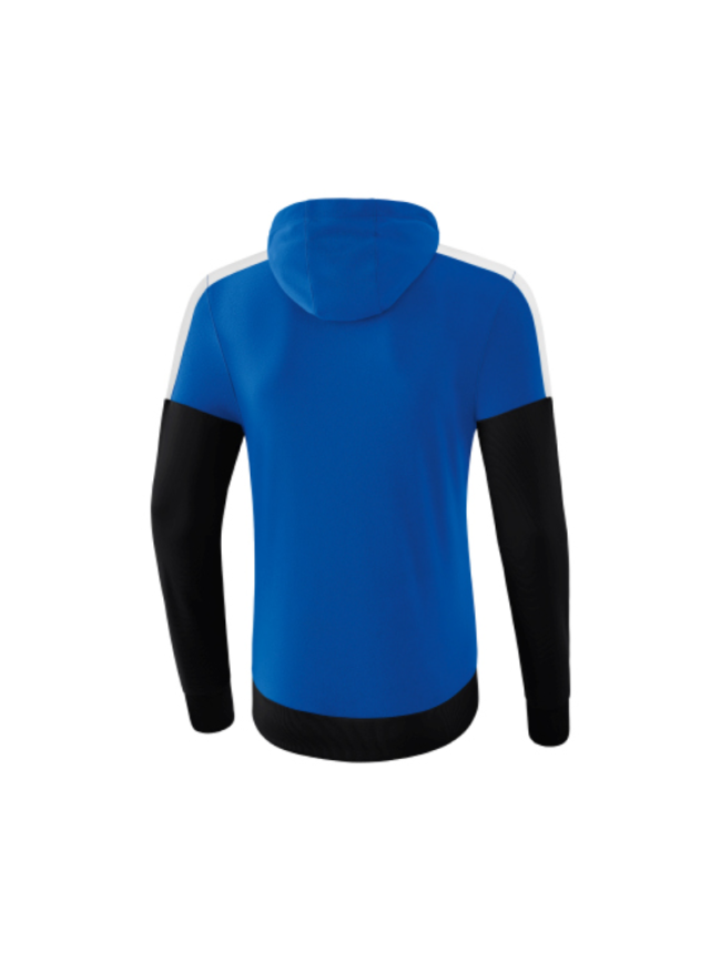 Sweat capuche adulte bleu/noir Erima Squad
