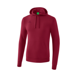 Sweat à capuche enfant bordeaux Erima