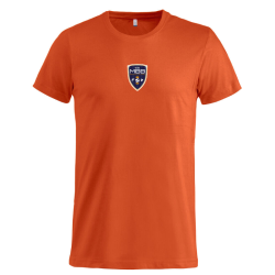 T-Shirt supporter enfant orange Clique Basic