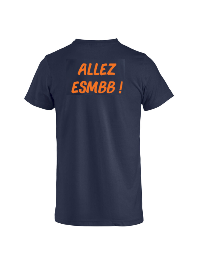 T-Shirt supporter enfant marine Clique Basic