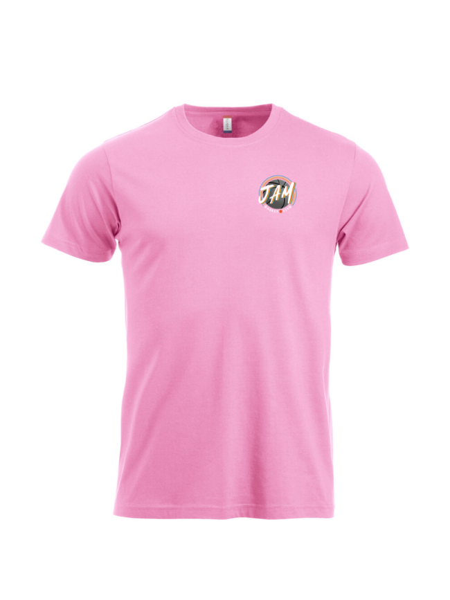 T-Shirt homme rose Clique New Classic-T
