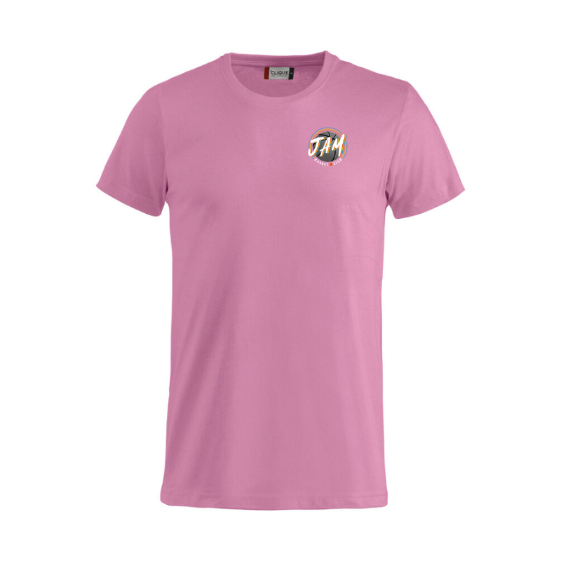T-Shirt enfant rose Clique Basic-T