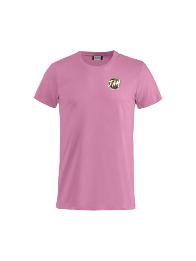 T-Shirt enfant rose Clique Basic-T