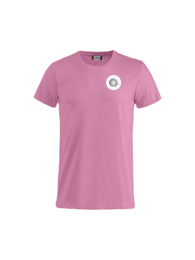 T-Shirt enfant rose Clique Basic-T
