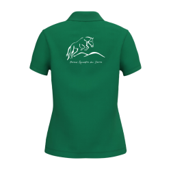 Polo femme vert forêt Kariban