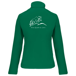 Veste softshell femme vert forêt Kariban