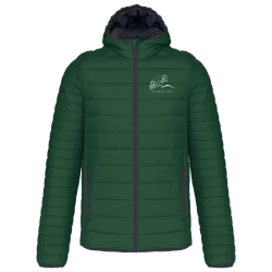 Doudoune homme vert forêt Kariban