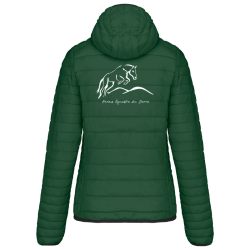 Doudoune femme vert forêt Kariban