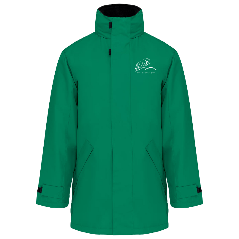 Parka homme vert forêt Kariban
