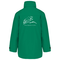 Parka homme vert forêt Kariban