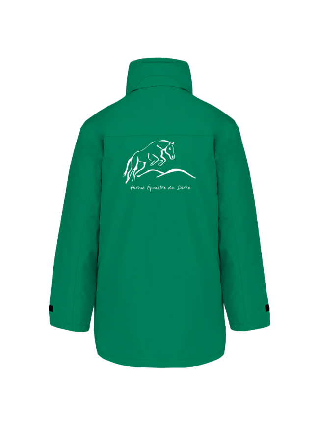 Parka homme vert forêt Kariban