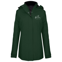 Parka femme vert forêt Kariban