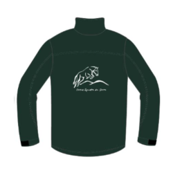Veste softshell enfant vert forêt Cyou