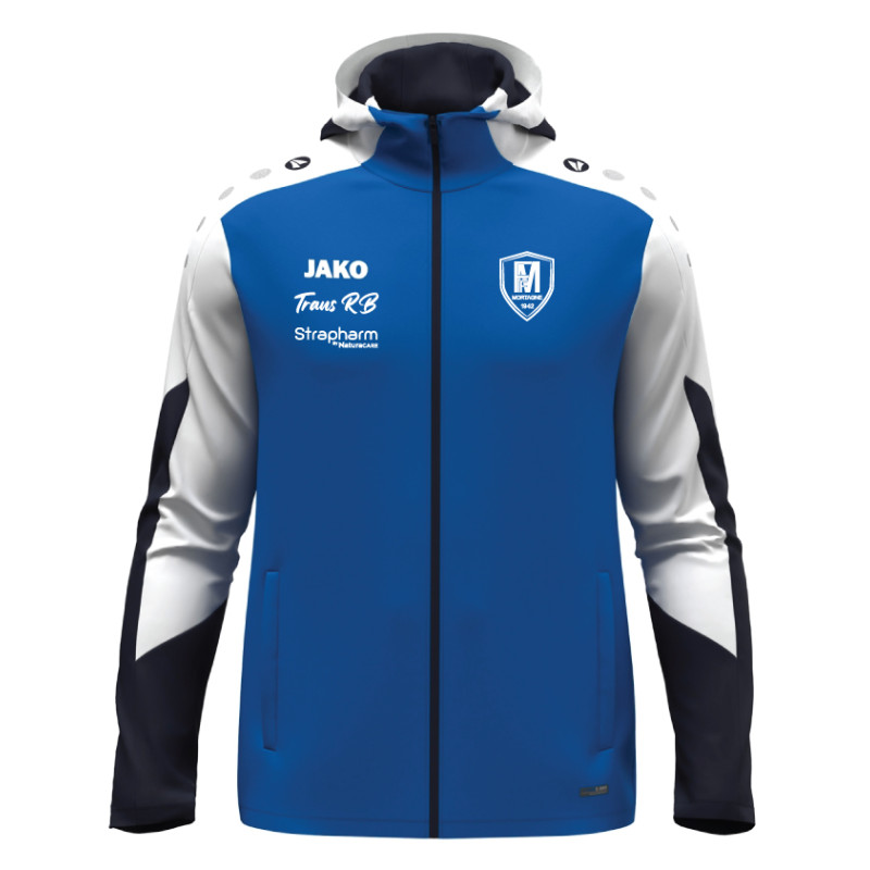 Veste à capuche enfant bleu Jako Dynamic