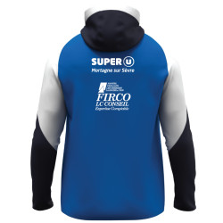 Veste à capuche enfant bleu Jako Dynamic