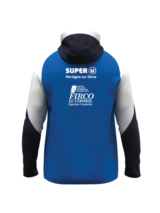 Veste à capuche enfant bleu Jako Dynamic