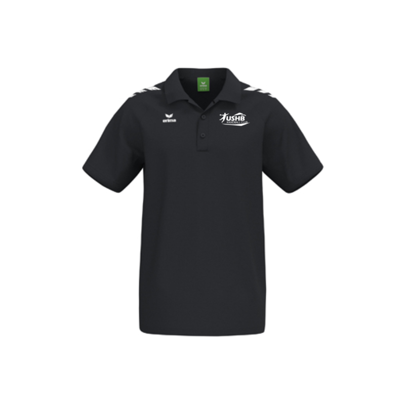 Polo adulte noir CMPT 3 Wings